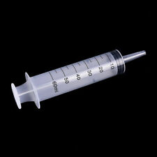 60ml Plastic Syringe Large  Hydroponics Industry Measuring Disposable