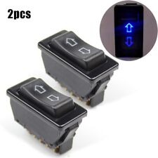 2 X Universal Dc 12v 2-way Momentary Electric Aerial Up Down Rocker Switch