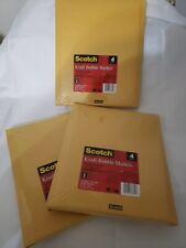 3m Scotch Bubble Mailer 8.5 X 11-size 2 4-pack Lot Of 3 12 Mailers