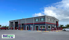 Steel Factory Mfg 60x100x20 Prefab Commercial Building Truck Storage Warehouse