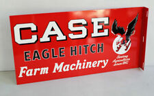 Case Eagle Hitch Farm Tractor Flange Sign Modern Retro