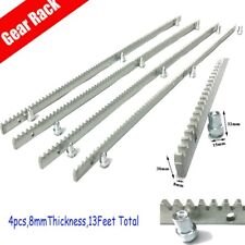 Steel Gear Rack 4pcs 3.3ft Each With Metal Insert For Sliding Gate Openers