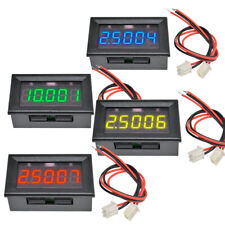 Dc 0-4.3000-33.000v 5 Digit Led Digital Voltage Panel Meter Voltmeter 4 Color