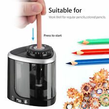 New Electric Pencil Sharpener Automatic Touch Switch Battery Power Office Classr