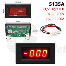 Dc Digital Voltmeter Ammeter 3 12 Digit Led Display Panel Tester 0-1000v 1000a