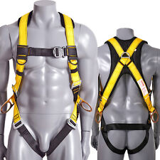 Vevor Safety Harness Universal Full Body Harness With Padding A Lanyard 340 Lb