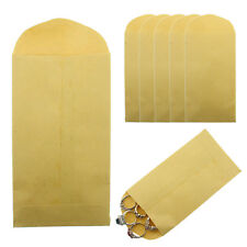 Brown Kraft Envelope 6 X 3.5 6 Coin Small Parts 24lb Gummed Flap Pack Of 500