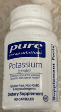 Pure Encapsulations Potassium Citrate Diet Supplement - 90 Capsules Exp 1224