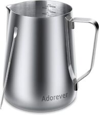 Milk Frothing Pitcher 50oz Steaming Pitcher Stainless Steel Espresso