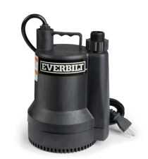 Everbilt Sup54-hd Plastic Submersible Utility Sump Pump 1680 Gph 16 Hp