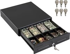 Cash Register Drawer 13 For Point Of Sale Pos System W 4-bill 5-coin Cash Tray