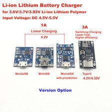 5v Usb 1s 3.7v Lipo Lithium Li-ion 18650 Battery Charging Board Charger Module
