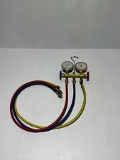 Imperial Eastman 2-valve Brass Manifold Gauge With Hoses Hvac