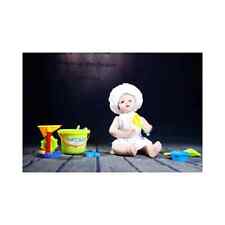 Toddler Kids Realistic Fleshtone Seated Baby Fiberglass Mannequin