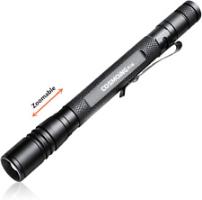 Led Pen Light Flashlight 3 Modes Pocket Pen Flashlight With Adjustable Focus P