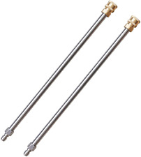Pressure Washer Extension Wand 17 Inch Stainless Steel Power Lance 2 Pack