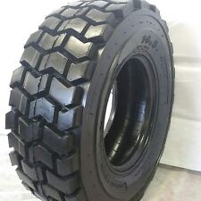1 New 10x16.5 Road Crew Aiot30 Hd Super Heavy Skid Steer Tires 12 Ply For Bobcat