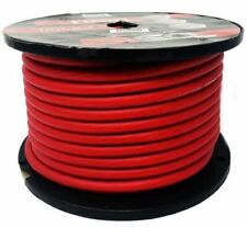 10 Ft 4 Awg True Ga Power Ground Battery Wire Red Ds18 Ultra Flex Copper Mix