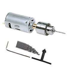 Mini Dc 12v Electric Hand Drill Motor Pcb Twist Drills Set 188-16 Inch Jt...