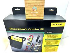 Fluke 117323 Electricians Combo Kit Digital Multimeter Clamp Meter 400ac 600dc