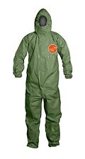 Dupont Tychem 2000 Sfr Protective Green Coverall 2x Messy Prpject Spray Foam Etc