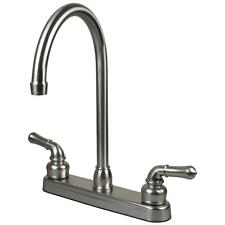 Brushed Nickel Rv Motor And Mobile Home Kitchen Faucet