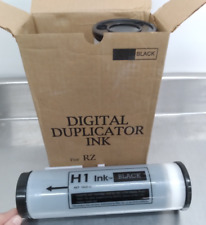H1 Ink For Riso Risograph Rz Series - 2 Ink Cartridges Per Box - 2 X 1000cc