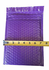 25 6x10 Purple Poly Bubble Mailer Envelope Shipping Wrap Plastic Mailing