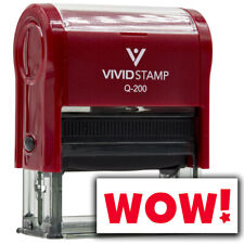 Vivid Stamp Wow Self Inking Rubber Stamp Not A Personalized Stamp