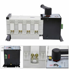 Automatic Transfer Switch Dual Power Generator Changeover Switch 4pole250a 110v