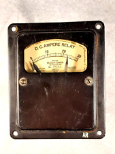 Vintage Roller-smith 0-30 D.c. Amperes Adjustable Relaygage 342512--untested