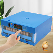 64 Eggs Digital Incubator Fully Automatic Egg Turning Humidity Birds Chicken New