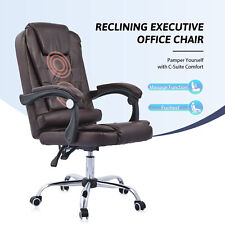 Executive Gaming Chair Massage Reclining Swivel Office Chair Desk Computer