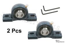 78 Pillow Block Bearing 2 Pack With Housing Ucp205-14 Solid Base P205