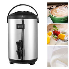Hot Beverage Dispenser Stainless Steel Thermal Container With Spigot Safety