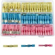 220x Heat Shrink Spade Male Female Electrical Wire Terminals Butt Connectors Kit