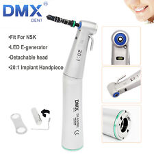 Dmxdent Dental Implant 201 Led Contra Angle Handpiece E-generator Low Speed Nsk