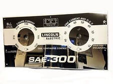 Lincoln Welder Sae-300 L15885 Ee Mirrored Stainless Steel Face Plate