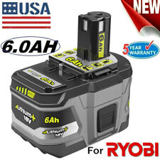 For Ryobi P108 18v One Plus High Capacity Battery 18 Volt Lithium-ion New 6.0ah
