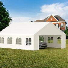 20x26 Canopy Carport Party Wedding Tent Heavy Duty Gazebo Pavilion Outdoor