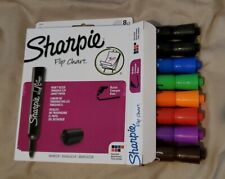 Sharpie Flip Chart Bullet Tip Markers 8 Count Assorted Colors Item 22478
