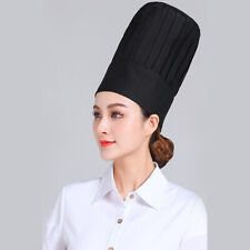 Unisex Chef Hat Chef High Hat Hotel Kitchen Work Hat Pastry Chef Hat Adjustable