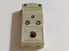 Omega K Type Thermocouple Connector Female Ch Al - Made In Usa