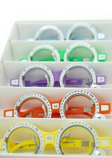 5 Pcs Colorful Optical Lens Trial Frame Comfortable New Eyeglass Optometry Lens