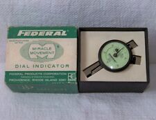 Vintage Federal B5m Miracle Movement .0005 Jeweled Dial Test Indicator Wbox
