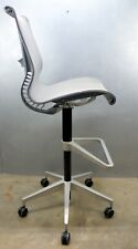 Herman Miller Setu Grey Office Drafting Stool Mesh Chair 27- 36 Seat Height