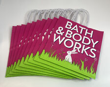 Lot Of 10 Bath Body Works Empty Paper Bags Medium Brand New 8 X 8 Springtime