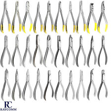 Orthodontic Tooth Braces Pliers Wire Bending Loop Forming Dental Ligature Cutter