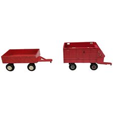 Vtg Lot Ertl 567-9011 New Holland Red Silage Forage Red Hay Wagon 164th Scale