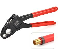 Combo Angle Head Pex Pipe Plumbing Crimping Tool For Copper Crimp Jaw Sets 12